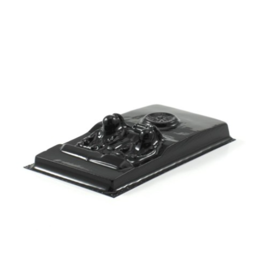 Scaleauto SC-6631 Interior lexan para rally - Ligereza y compatibilidad slot