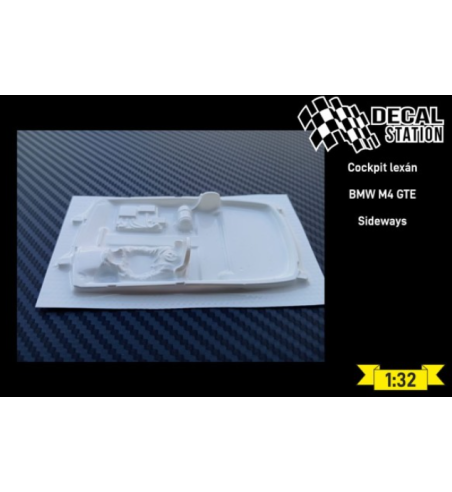 Decal Station DSL-004 Interior lexan BMW M4 GT3 Sideways - Claridad y ligereza slot