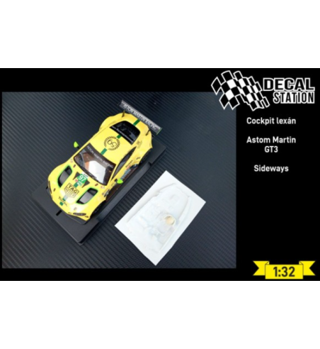 Decal Station DSL-003 Interior lexan Aston Martin Vantage GT3 - Ligereza y realismo slot