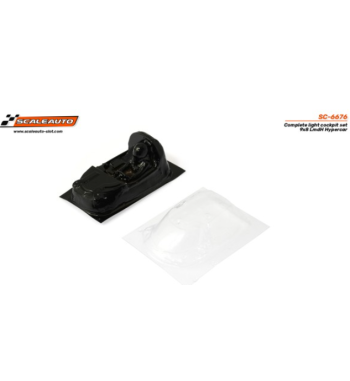 Scaleauto SC-6676 Interior lexan 9x8 LmdH Hypercar - Ligereza y realismo slot