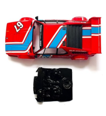 Mustang M-L0068R Lexan rally BMW M1 SCX - Ligereza y detalle slot