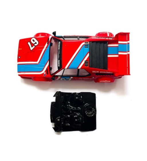 Mustang M-L0068R Lexan rally BMW M1 SCX - Ligereza y detalle slot