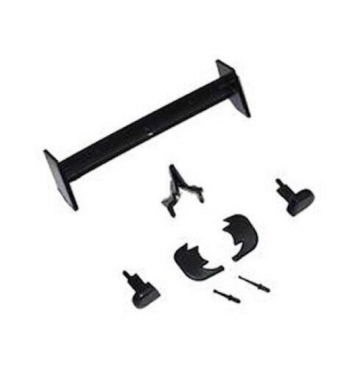 NSR-1415 Alerón, retrovisores y acc carrocería Audi R18 - Detalle y resistencia slot