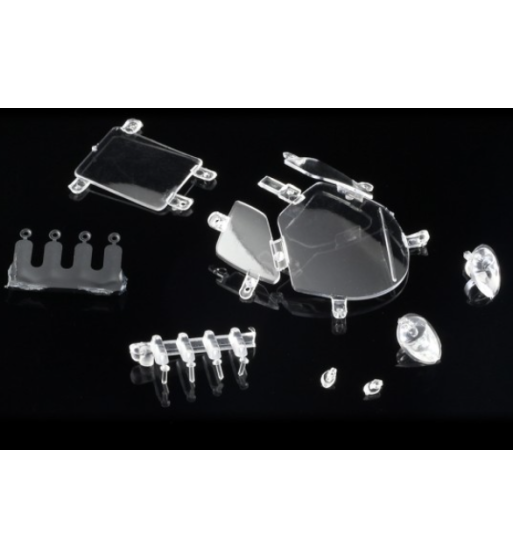 NSR-1353 Cristal y luces Ford P68 - Visibilidad y realismo en slot