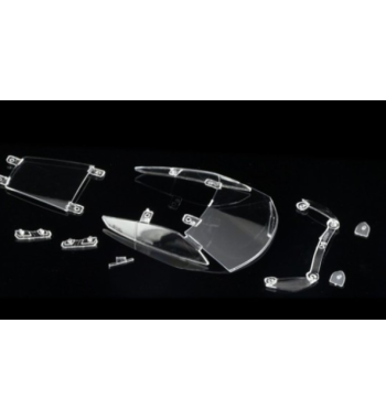 NSR-1496 Cristales Corvette C7R - Claridad superior para slot