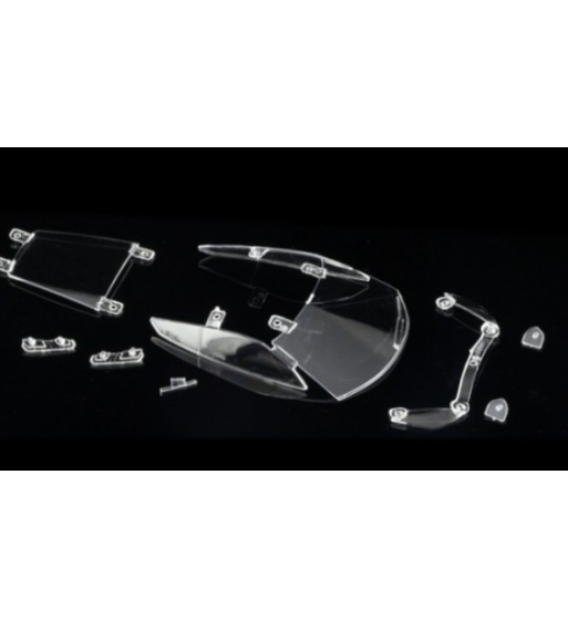 NSR-1496 Cristales Corvette C7R - Claridad superior para slot