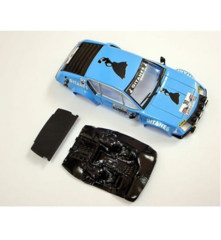Mustang M-ACLR23 Lexan rally Alpine A310 Avant con soporte tornillos - Recambio profesional slot