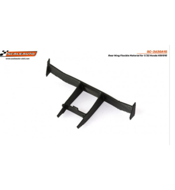 Scaleauto SC-3630A15 Alerón goma flexible Honda HSV - Durabilidad y flexibilidad slot