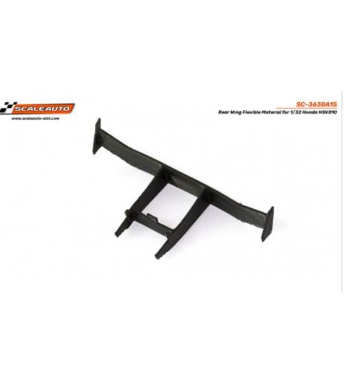 Scaleauto SC-3630A15 Alerón goma flexible Honda HSV - Durabilidad y flexibilidad slot