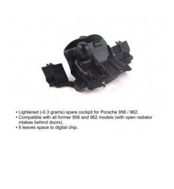 Slot.it SI-CH81B Cockpit ligerado Porsche 956/962 - Ligereza y resistencia slot
