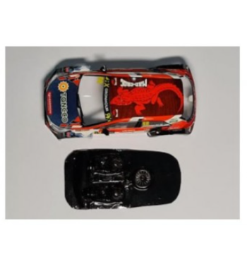 Mustang M-L0055R Lexan rally Hyundai i20 - Ligereza y detalle para slot