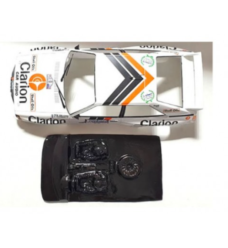 Mustang M-L0038R Lexan rally Audi Quattro Fly - Ligero y detallado para slot