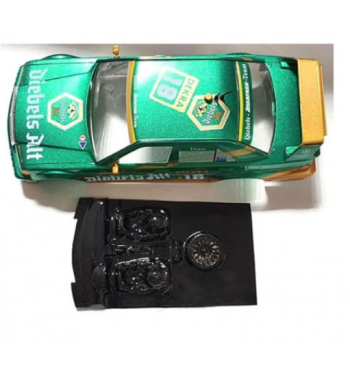 Mustang M-L0037R Lexan rally Mercedes 190E Slot.it - Ligereza y detalle para slot