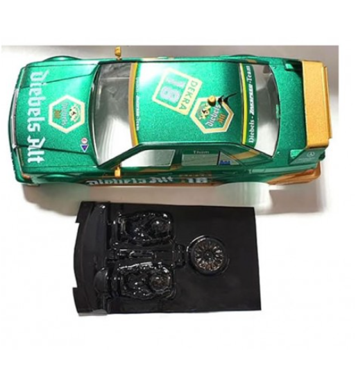 Mustang M-L0037R Lexan rally Mercedes 190E Slot.it - Ligereza y detalle para slot