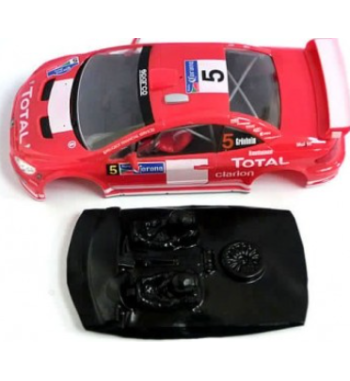 Mustang M-L0035R Lexan rally Peugeot 307 Ninco - Ligereza y detalle para slot