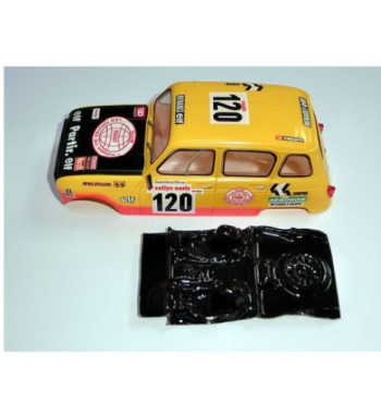 Mustang M-L0032R Lexan rally Renault 4 Scalextric - Ligereza y detalle para slot