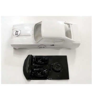 Mustang M-L0030R Lexan rally Ford Capri RS SRC - Ligereza y detalle para slot