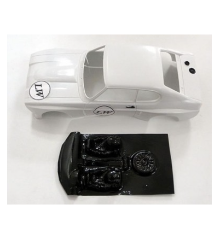 Mustang M-L0029R Lexan rally Ford Capri LW SRC - Ligereza y detalle para slot