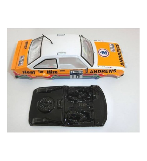 Mustang M-L0025R Lexan rally Ford Escort MKII Scalextric - Ligereza y resistencia para slot