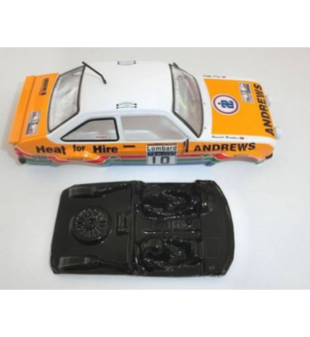 Mustang M-L0025R Lexan rally Ford Escort MKII Scalextric - Ligereza y resistencia para slot