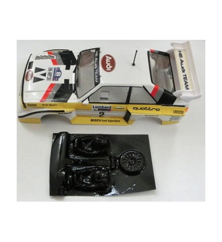 Mustang M-L003R Lexan rally Ford Fiesta Scalextric - Ligereza y detalle para slot