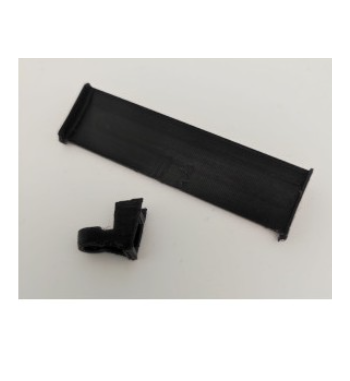 CC Slot CC-6022 Alerón goma flexible Jaguar JXR10 Slot.it - Calidad para slot