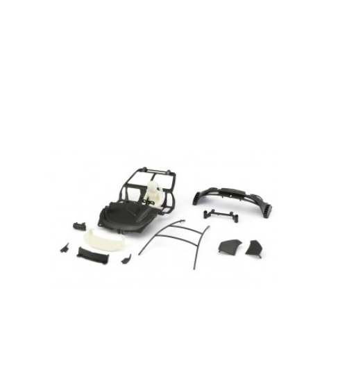 NSR 1534 Cockpit y accesorios Mclaren 720S - Recambio completo para slot