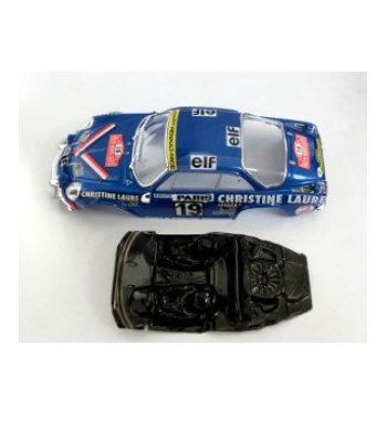 Mustang M-L0053R Lexan rally Alpine A110 Scalextric - Accesorio ligero para slot rally