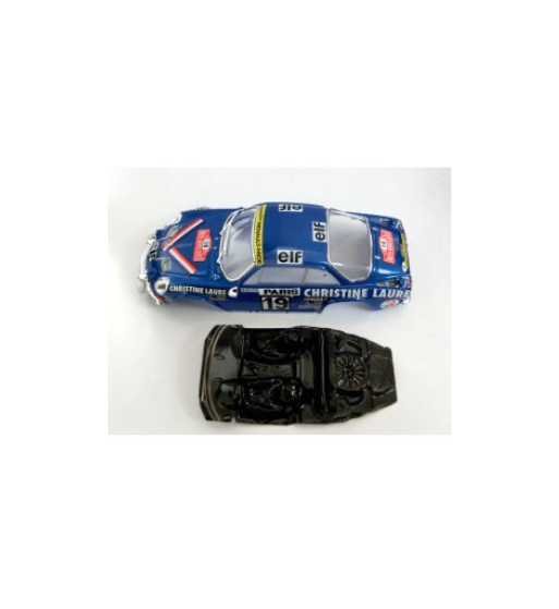 Mustang M-L0053R Lexan rally Alpine A110 Scalextric - Accesorio ligero para slot rally