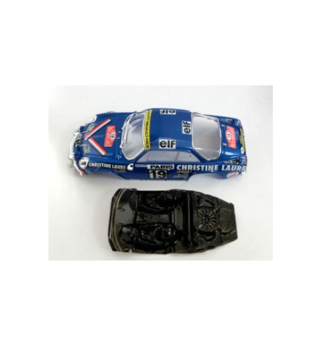 Mustang M-L0053R Lexan rally Alpine A110 Scalextric - Accesorio ligero para slot rally
