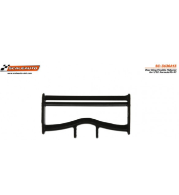 Scaleauto SC-3630A13 Alerón goma flexible Formula 90-97 - Calidad y flexibilidad para slot