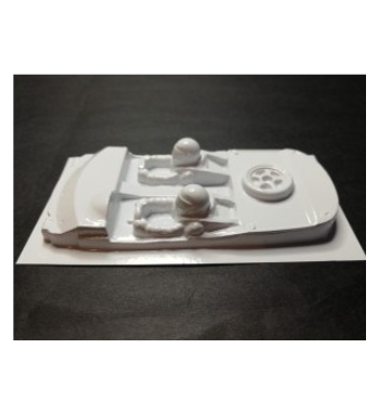 Kislot KS-LW3 Cockpit lexan Hyundai I20 WRC Scalextric - Recambio para slot rally