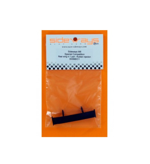 Sideways RC-SWM6C1 Alerón goma flexible BMW M6 GT3 - Calidad y flexibilidad para slot