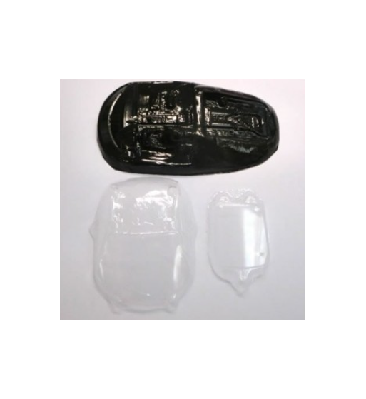 Tec Time TT3141 Lexan Ferrari GT3 Italia Black Arrow - Accesorio slot rally