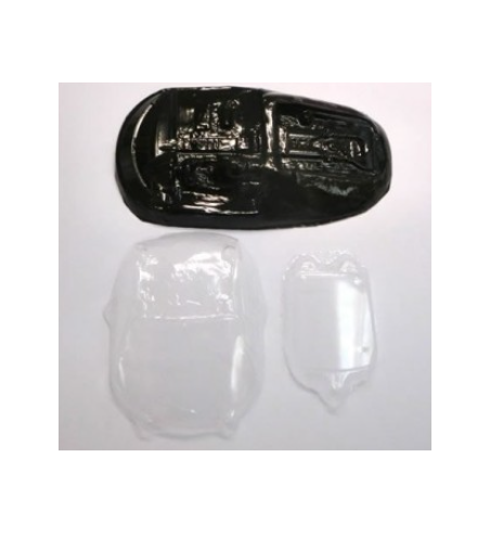 Tec Time TT3141 Lexan Ferrari GT3 Italia Black Arrow - Accesorio slot rally