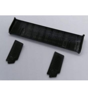 CC Slot CC-6017 Alerón goma flexible Mercedes AMG GT3 NSR - Accesorio para slot