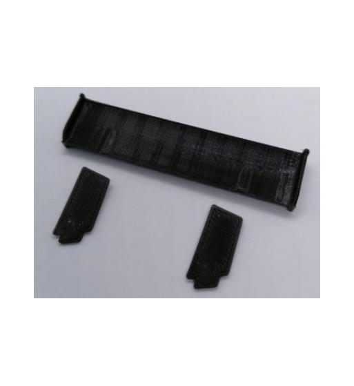 CC Slot CC-6017 Alerón goma flexible Mercedes AMG GT3 NSR - Accesorio para slot