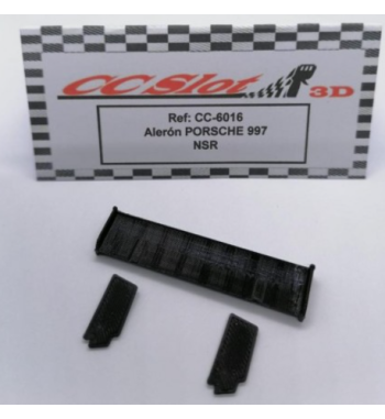 CC Slot CC-6015 Alerón goma flexible Mosler MT900R NSR - Recambio premium para slot