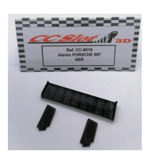 CC Slot CC-6015 Alerón goma flexible Mosler MT900R NSR - Recambio premium para slot