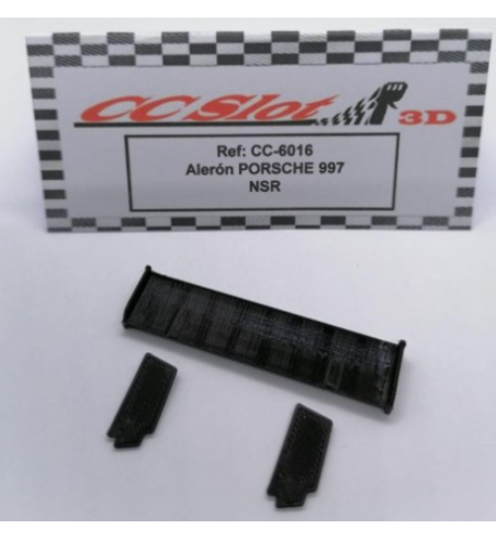 CC Slot CC-6015 Alerón goma flexible Mosler MT900R NSR - Recambio premium para slot