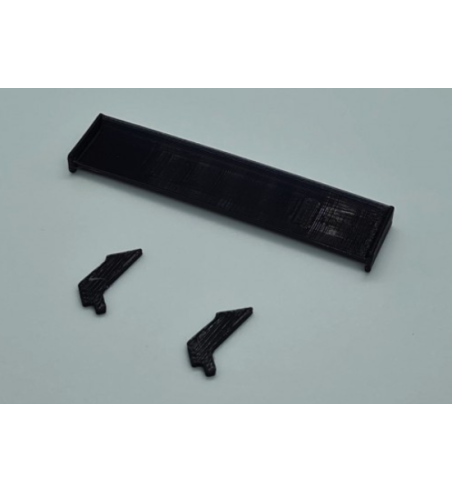 CC Slot CC-6013 Alerón goma flexible Maserati GT3 Slot.it - Accesorio slot premium