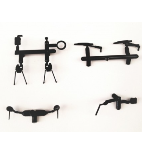 SRC RC0157 Piezas carrocería Lancia Delta S4 - Recambio resistente para slot