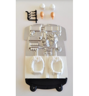 SRC RC0144 Cockpit Peugeot 205 T16 EVO2 - Accesorio lexan para slot
