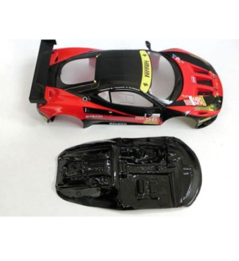 Mustang M-L0017V Lexan velocidad Italia 458 Carrera - Recambio slot