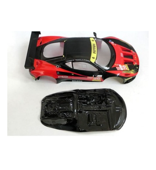 Mustang M-L0017V Lexan velocidad Italia 458 Carrera - Recambio slot