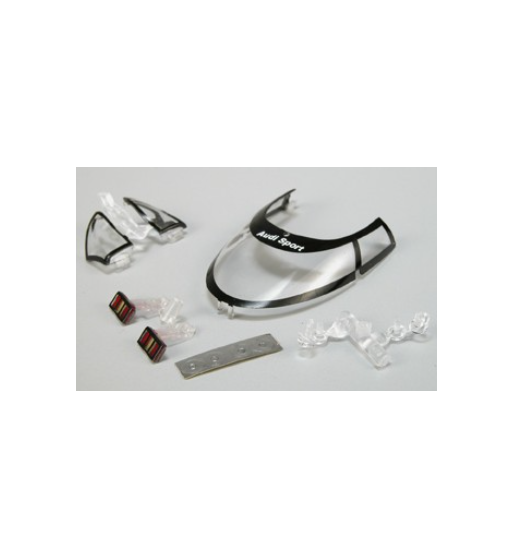 Cristales y cúpulas Slot.it SI-CS12V Audi R8C Reloaded - Recambio slot