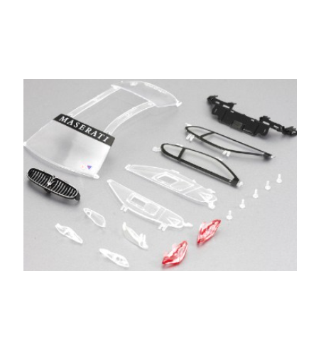 Cristales y faros Slot.it SI-CS43V Maserati MC GT3 - Recambio slot