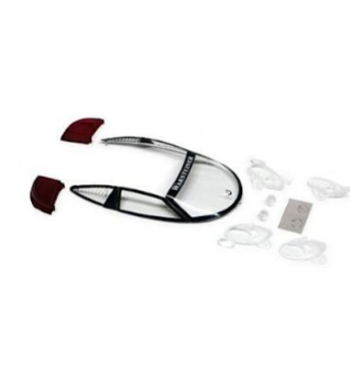Cristales y faros Slot.it SI-CS23V Porsche 911 GT1 - Recambio slot