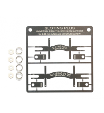Kit suspensión eje delantero Sloting Plus SP110030 | Slot pro competición