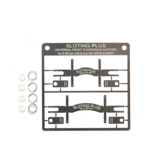 Kit suspensión eje delantero Sloting Plus SP110030 | Slot pro competición